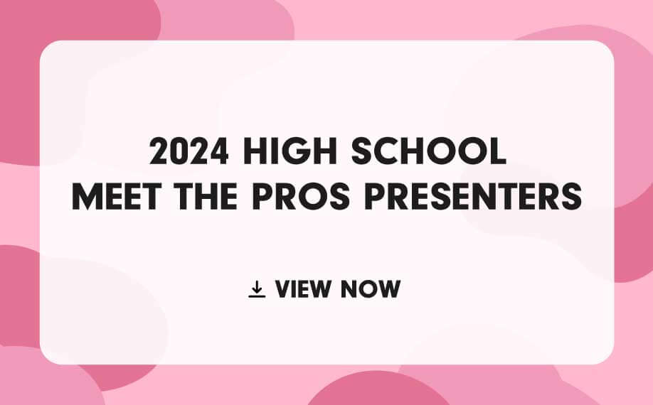 View now: 2024 High School Meet the Pros Presenters
